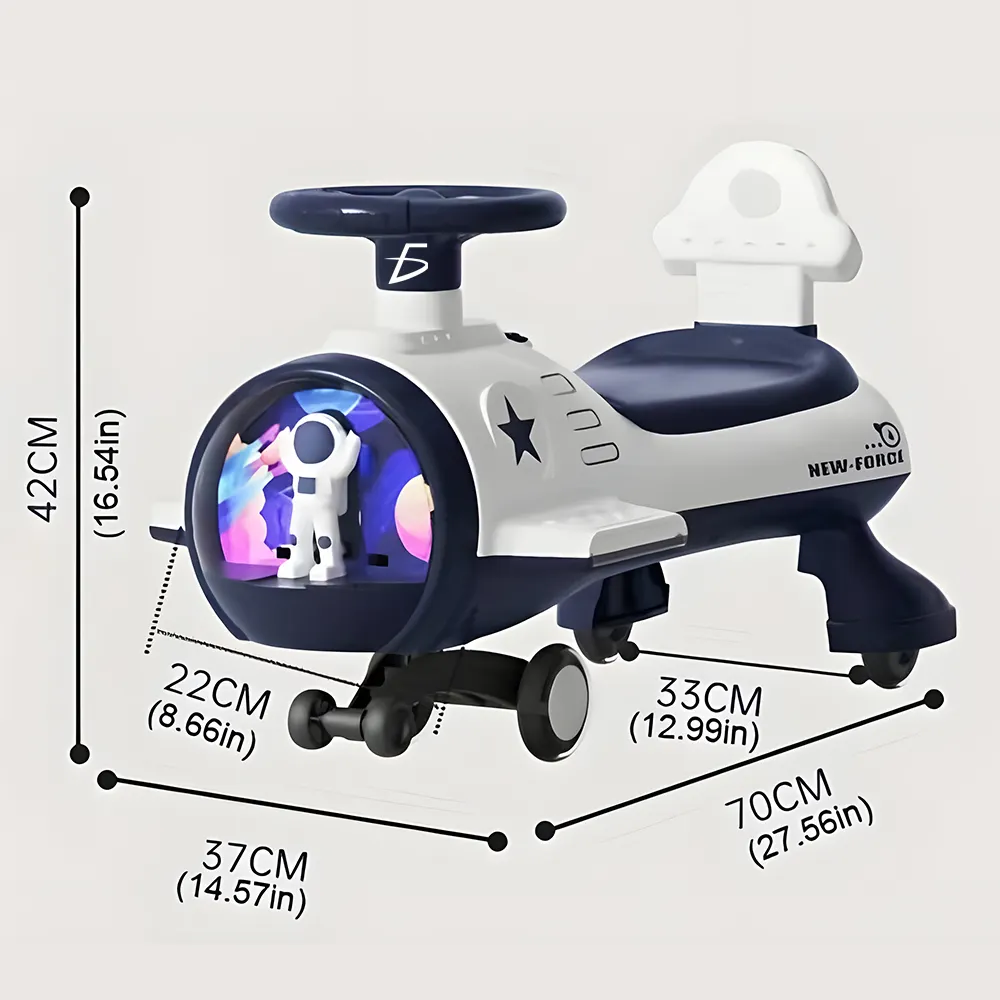 Scooter Cápsula Espacial para Niños: Diversión y Equilibrio en un Regalo Seguro - Imagen 2