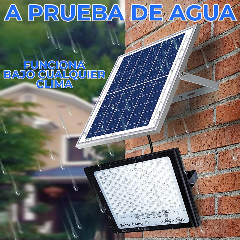 Lámpara Solar Automática para Exteriores - ELE-GATE