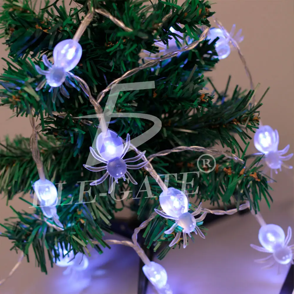 Guirnalda de Luces Araña para Halloween - Decoración Luminosa Única - Imagen 3