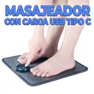 Masajeador de Pies con Carga tipo C
