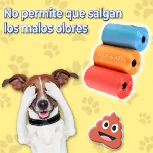 Paquete de 6 Bolsas de Basura Ecológicas - Alternativa Sostenible para la Gestión de Residuos heces de mascotas 