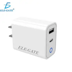 CARGADOR USB-C 2 en 1 PD 20W y Puerto USB DE CARGA RAPIDA