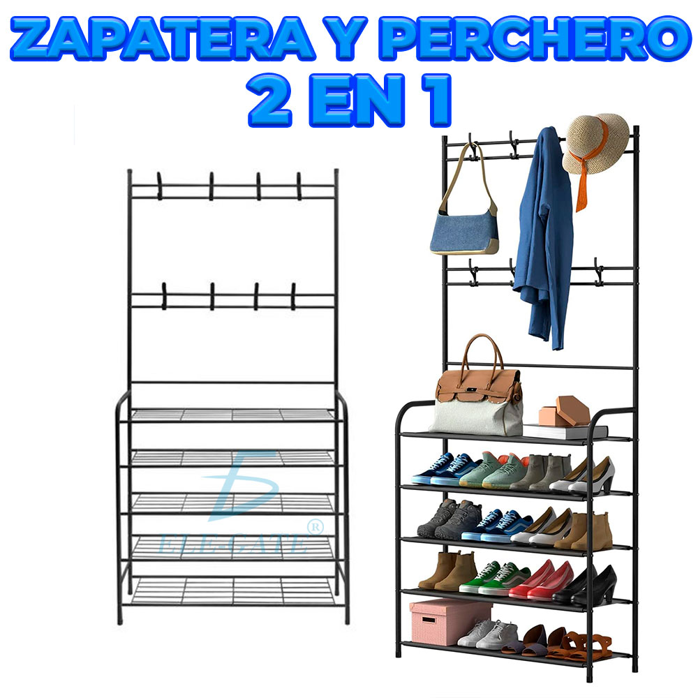 Zapatero 5 Niveles Mueble Organizador Almacenamiento Ropa