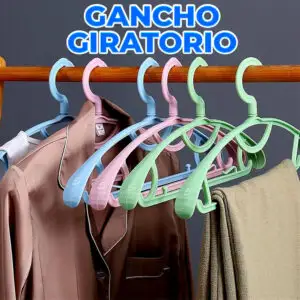 Perchas para Ropa Ajustables - Organización de Vestuario Eficiente Paquete por 10 PZS