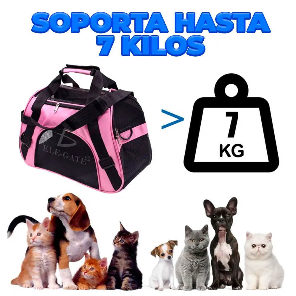 Transportador de Mascotas para Viajes en Aerolíneas - Cómodo y Seguro para tu Cachorro. - Imagen 3