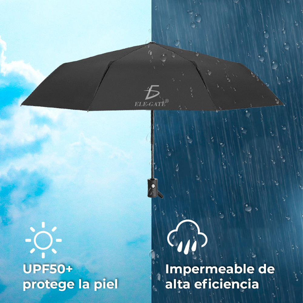 Paraguas con Protección UV y Apertura Automática - Mantente Protegido con  Estilo - ELE-GATE