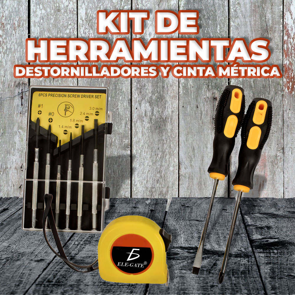 Kit Destornillador Eléctrico De Precisión - Mi Uruguay