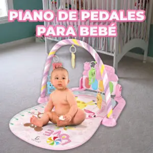 Tapete Musical de Piano Rosa: Estimulante Juego Educativo para Bebés