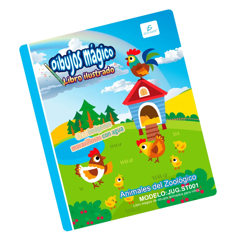 Libro Infantil para Colorear: Magia de los Colores con Agua - Imagen 7