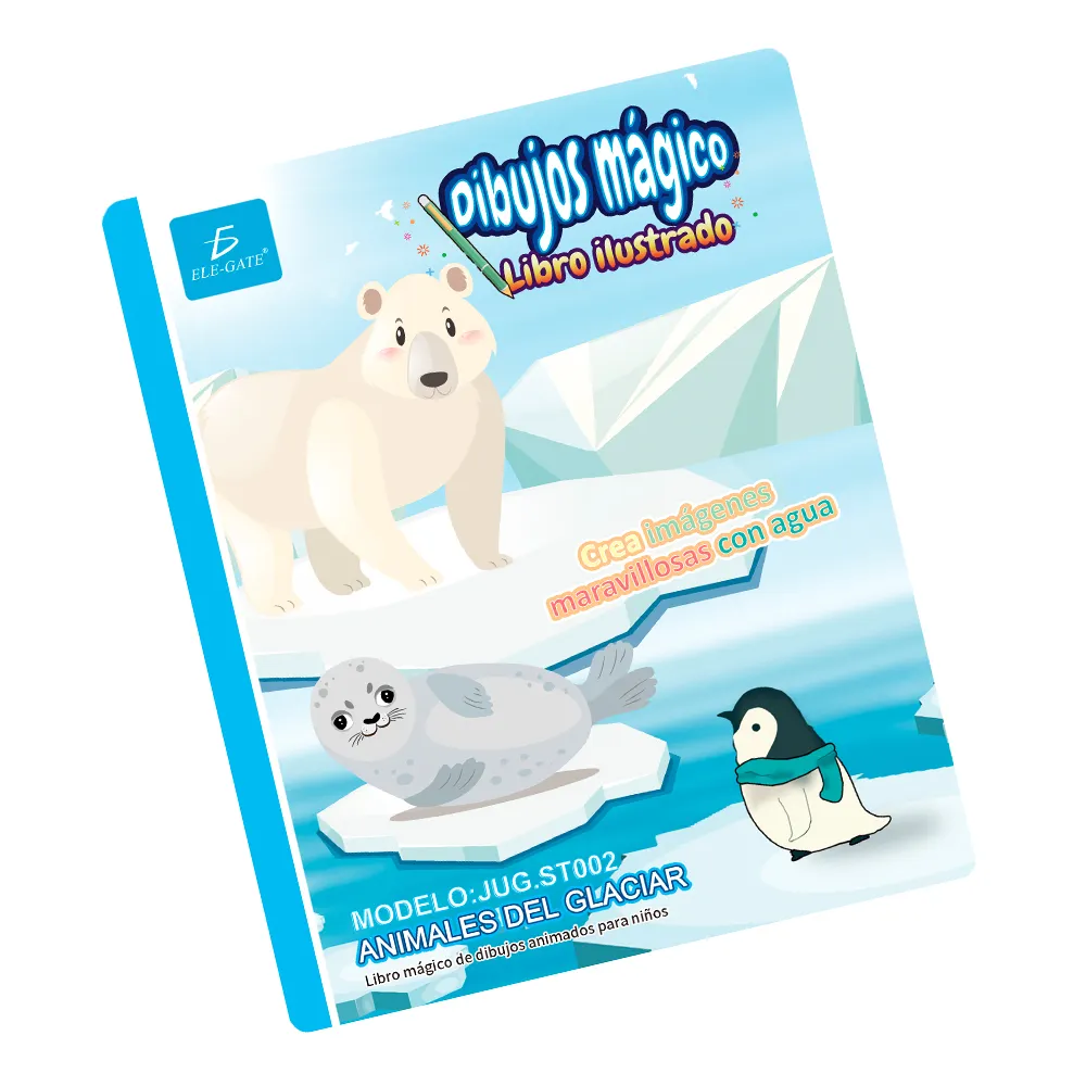 Libro Mágico Infantil para Colorear: Animales del Glaciar - Imagen 7