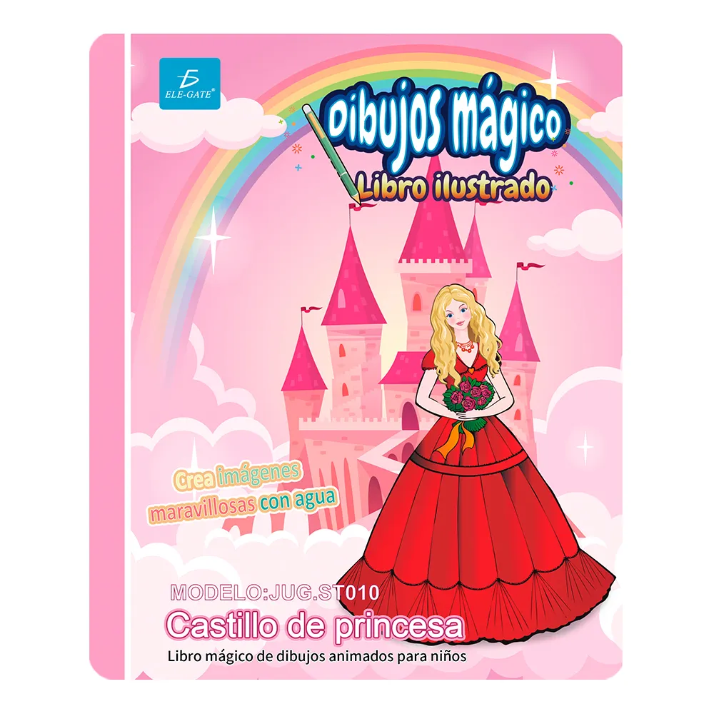 Libro Mágico Infantil para Colorear: Diseño de Princesas - Imagen 7