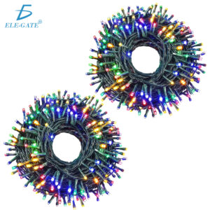 Guirnalda LED de Colores - Deslumbra con una Cascada de 20 Metros de Luces Vibrantes.