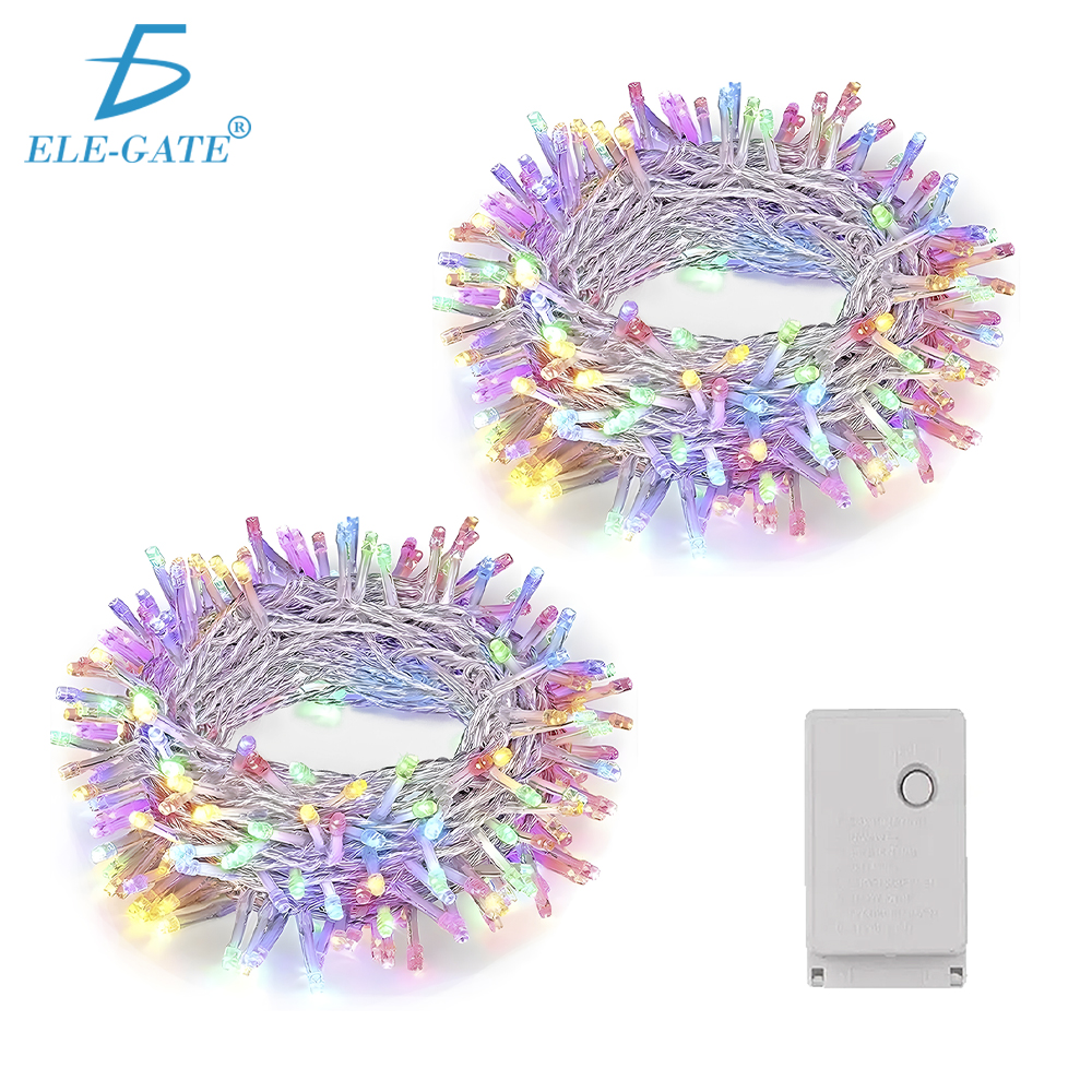 Guirnalda LED de Colores - Deslumbra con una Cascada de 20 Metros de Luces Vibrantes.