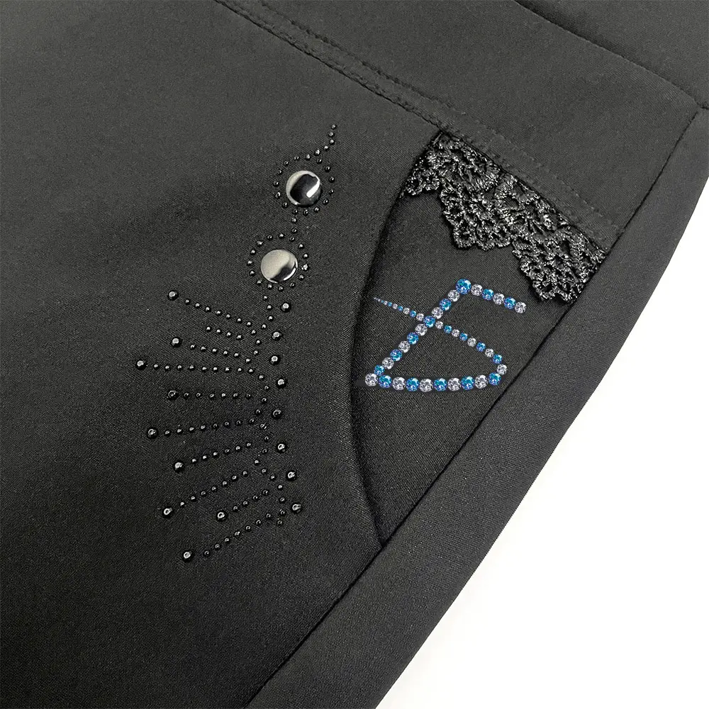 Leggings de Yoga de Cintura Alta para Mujer con Control de Abdomen y Forro Polar Efecto Push up Tallas Curvy - Imagen 4