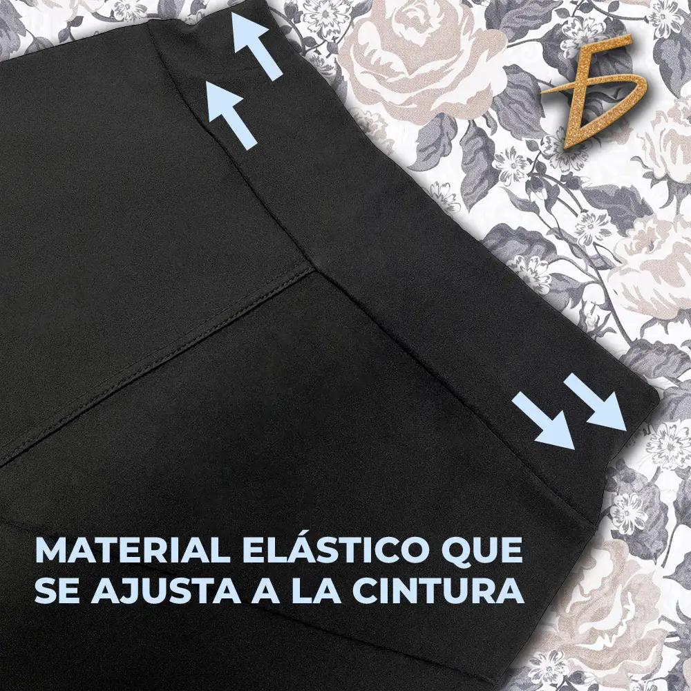 Pantalones Elásticos de Tela Premium Super adaptable para personas Curvy - Imagen 5