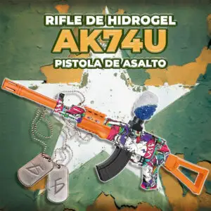 Pistola Tipo Ametralladora De Hidrogel Carga Rápida