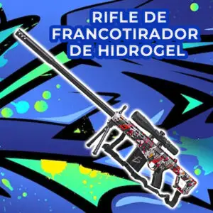 Pistola de Hidrogel de Larga Distancia con Mira y Silenciador