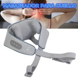 Masajeador De Cuello Hombros Cintura y Piernas Con Calor