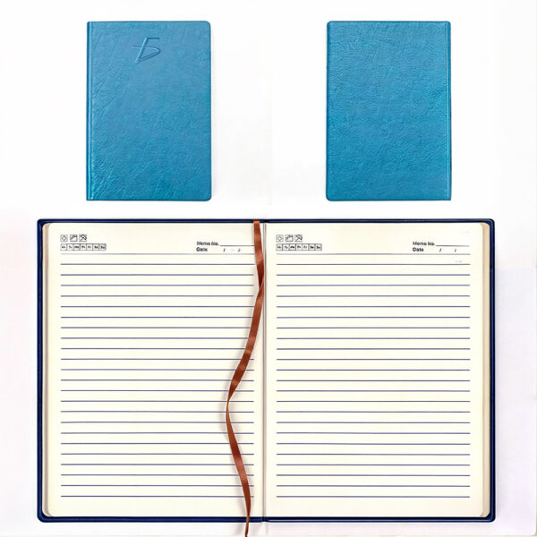 Cuaderno con Forro de Piel Sintética Tamaño A5 120 hojas - Image 3