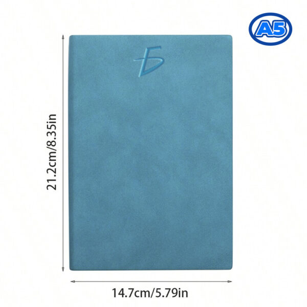 Cuaderno con Forro de Piel Sintética Tamaño A5 120 hojas - Image 4