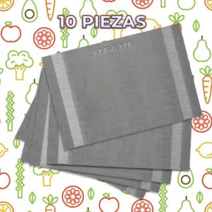 Juego de 10 Manteles Individuales para Mesa de Comedor