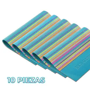 Juego de 10 Manteles Individuales para Mesa de Comedor
