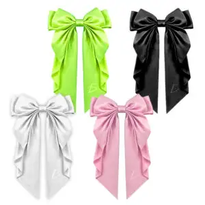 Moño Gigante 40 CM con Clip en 4 Colores Vibrantes