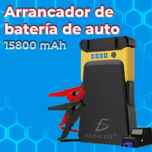 Power Bank Cargador Portátil de Batería Para Auto Y Celular 15800mah