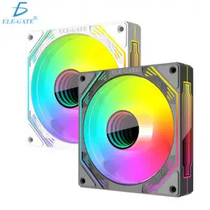 Ventilador de Chasis 120mm RGB PWM: Refrigeración Silenciosa para PC