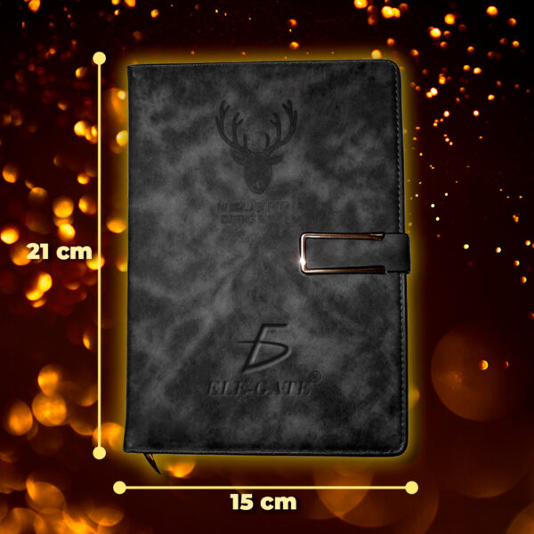 Libreta Elegante con Portada Acolchonada y Cierre Magnético - Image 4