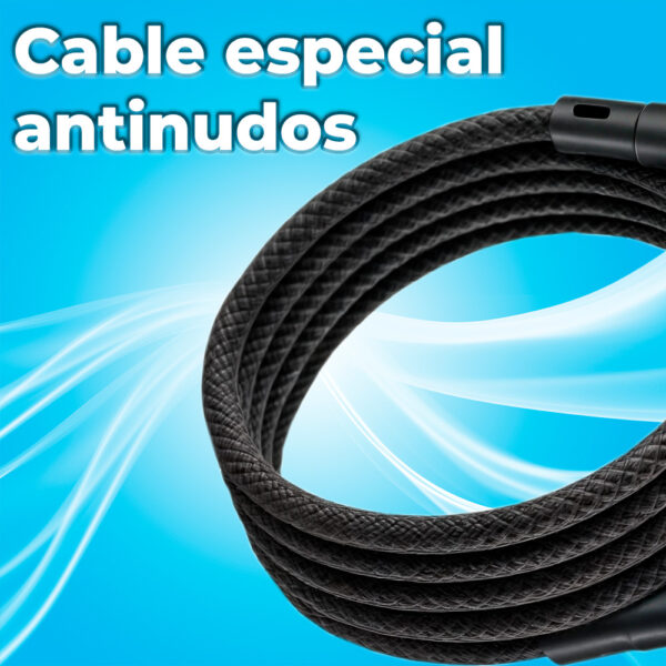 Cable de Carga y Trasmisión de Datos 2M Tipo C a Tipo C 66W - Image 2