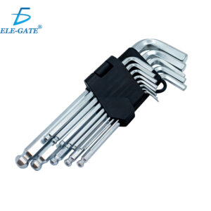 Juego de 13 Llaves Allen de Acero Inoxidable con Punta Adaptable