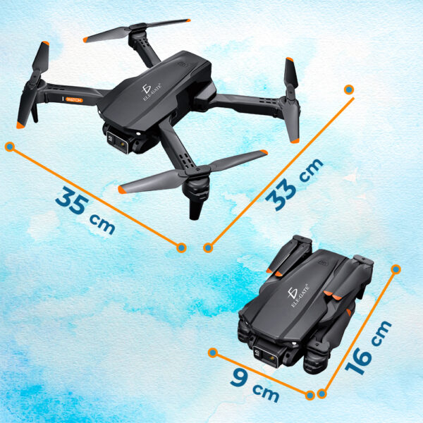 Mini Dron con Camara 1080 con Control Remoto de 100M - Image 4