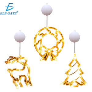 Decoración Navideña con Luz Led Cálida