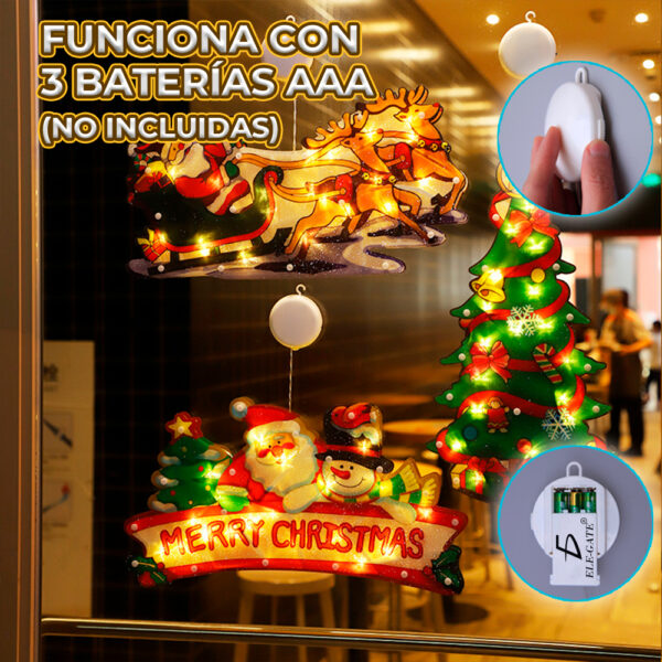 Set de 6 Adornos Navideños para Colgar - Estilo y Encanto para tu Árbol de Navidad - Image 3