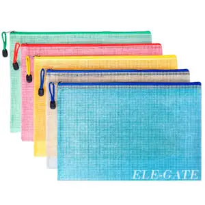 Carpeta Organizadora Trasparente Tamaño A4 Impermeable y con Cierre
