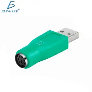 Adaptador Convertidor USB 2.0 Tipo A macho a PS2 Hembra