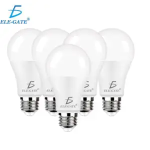 Paquete de 5 Focos Led de 9W Luz Fría de 6500 K