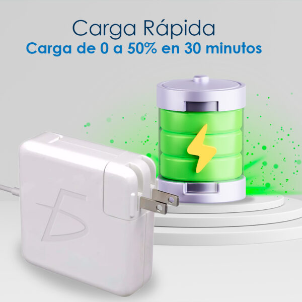 Cargador Laptop Compatible Mac Book Air 45W con MagSafe Tipo L - Image 2