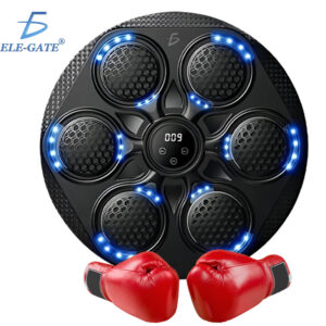 Máquina de Boxeo Musical con Guantes de Boxeo – Ejercicio Inteligente y Divertido con Música