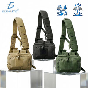 Mochila Táctica Bandolera Militar Impermeable Multibolsillos