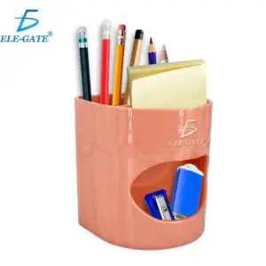 Lapicera de Plástico para Escritorio en Varios Colores