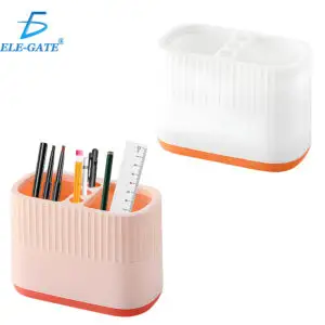Lapicera de Escritorio Kawaii con Colores Divertidos y Ranuras Especiales para Las Plumas, Colores o Plumones