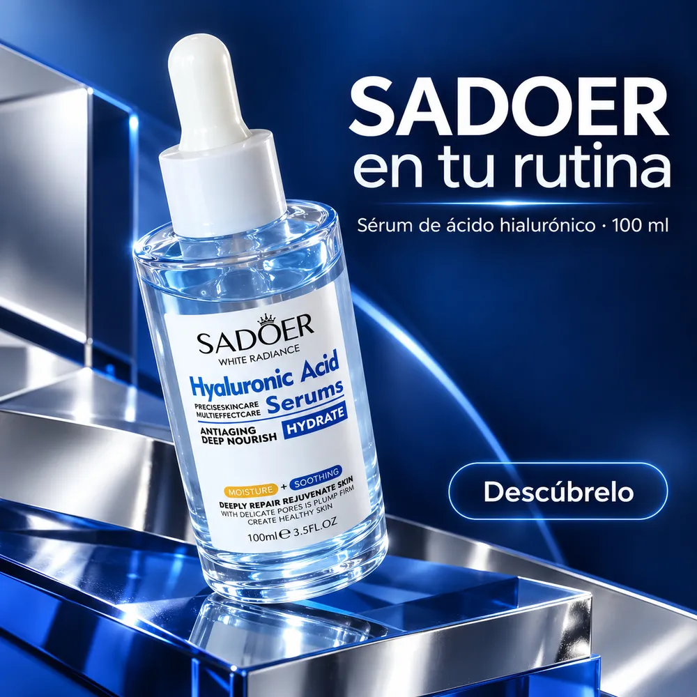 Sérum Facial de Acido Hialurónico, Para Pieles Sencibles100 ml - Imagen 2