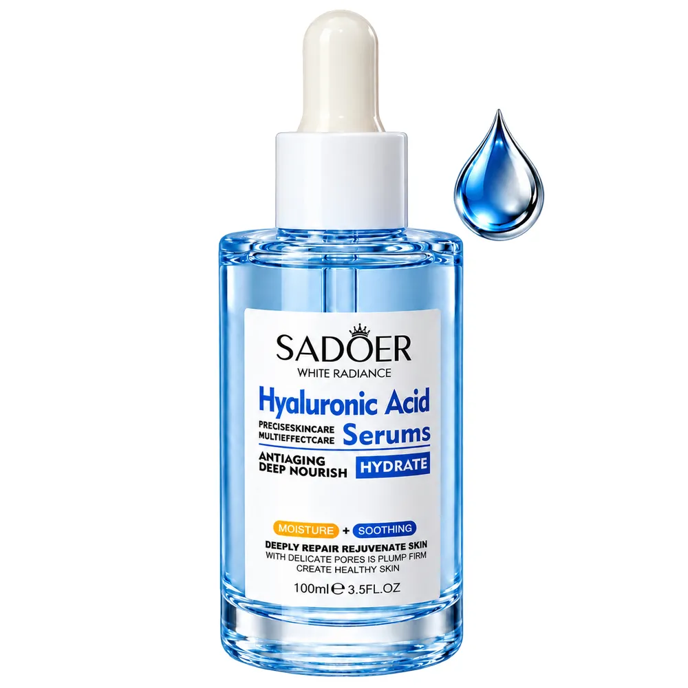 Sérum Facial de Acido Hialurónico, Para Pieles Sencibles100 ml