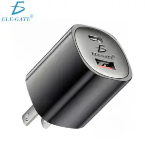 Cargador Dos en Uno USB-A y USB-C Carga Rápida 5V