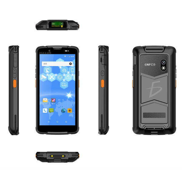 Escáner de Código de Barras 1D/2D Android PDA 4G Wifi, Resistente al Agua y al Polvo con Lectora NFC - Image 3