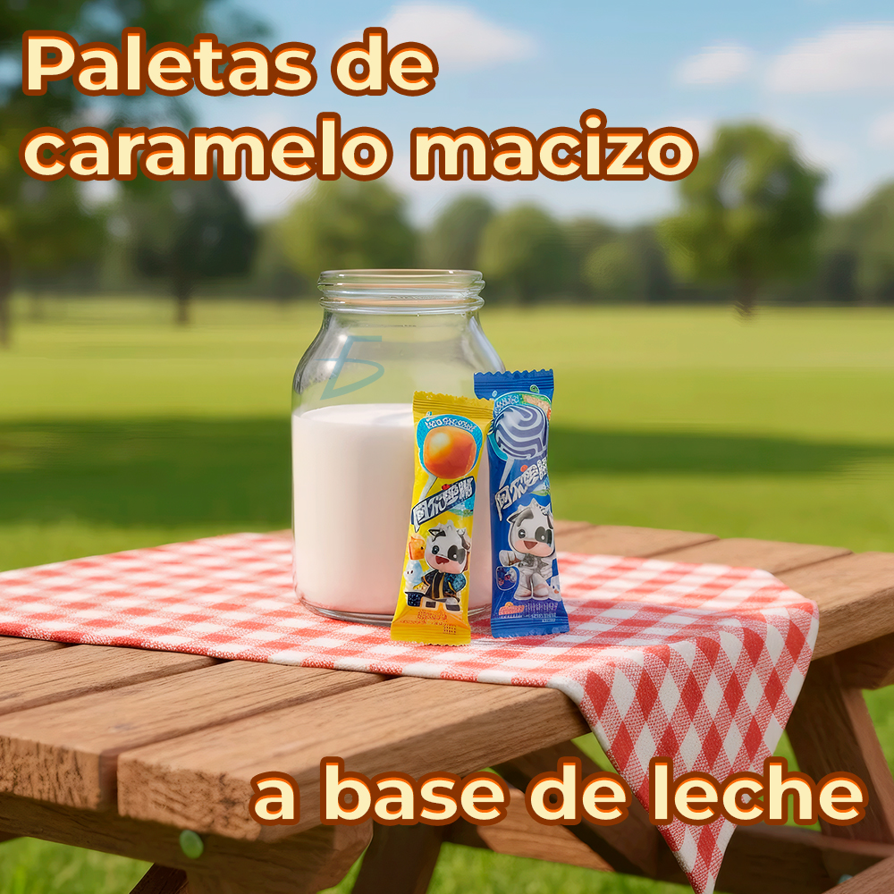 Paleta de Leche Fortificada – Lollipop SABOR UVA Y DULCE DE LECHE - Image 4