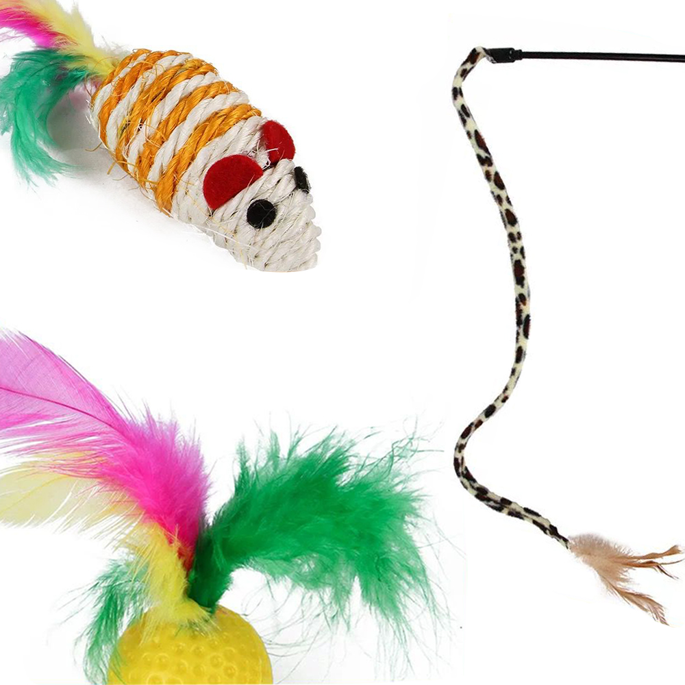 Set de 22 Piezas con Túnel Triple, Pelotas y Ratones para Gatos - Image 3