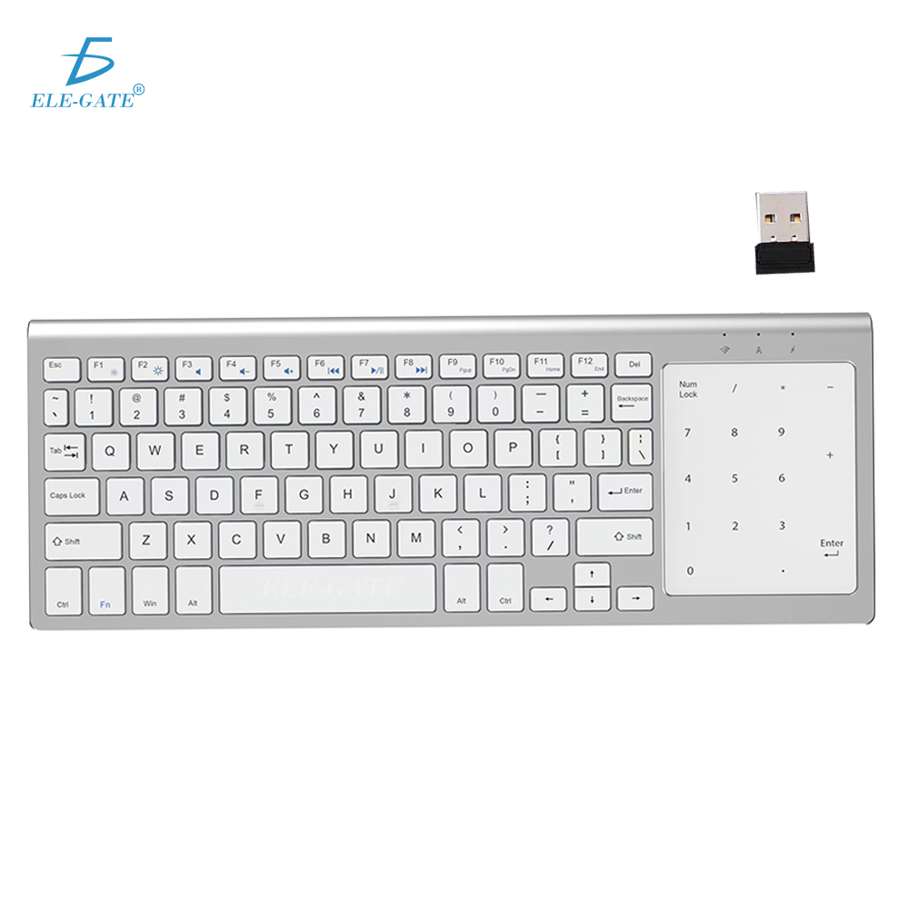 Teclado Inalámbrico Bluetooth con Touchpad numérico Integrado - Image 5